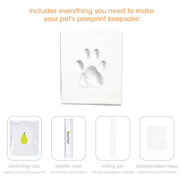 Pet Memory Box & Pawprint Impression Kit Pearhead