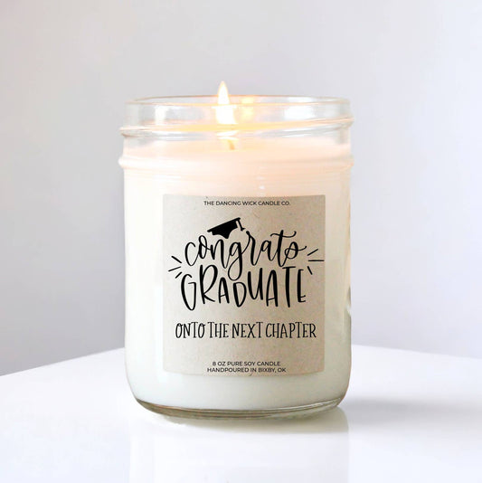 2026 Grad Gift Set | 4oz Candle & Keepsake Ornament
