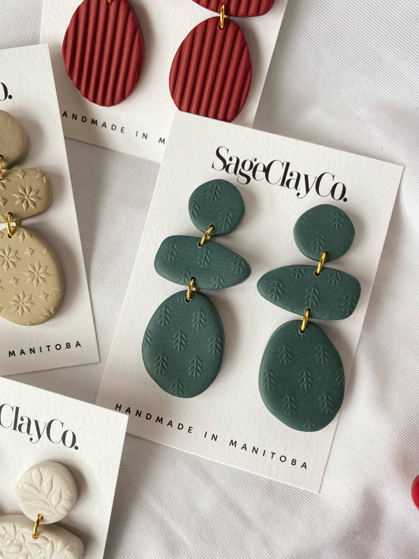 - Gia | Handmade Polymer Clay Earrings - Kindred & Crew