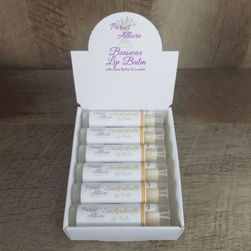 Beeswax Lip Balm - All Natural w/ Shea Butter & Lanolin - Kindred & Crew