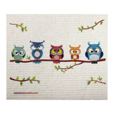 SWEDEdishcloths - Swedish Dishcloth Owl Friends SWEDEdishcloths