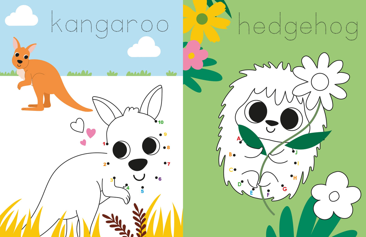 My First Dot To Dot Activity Book: Baby Animals Sourcebooks