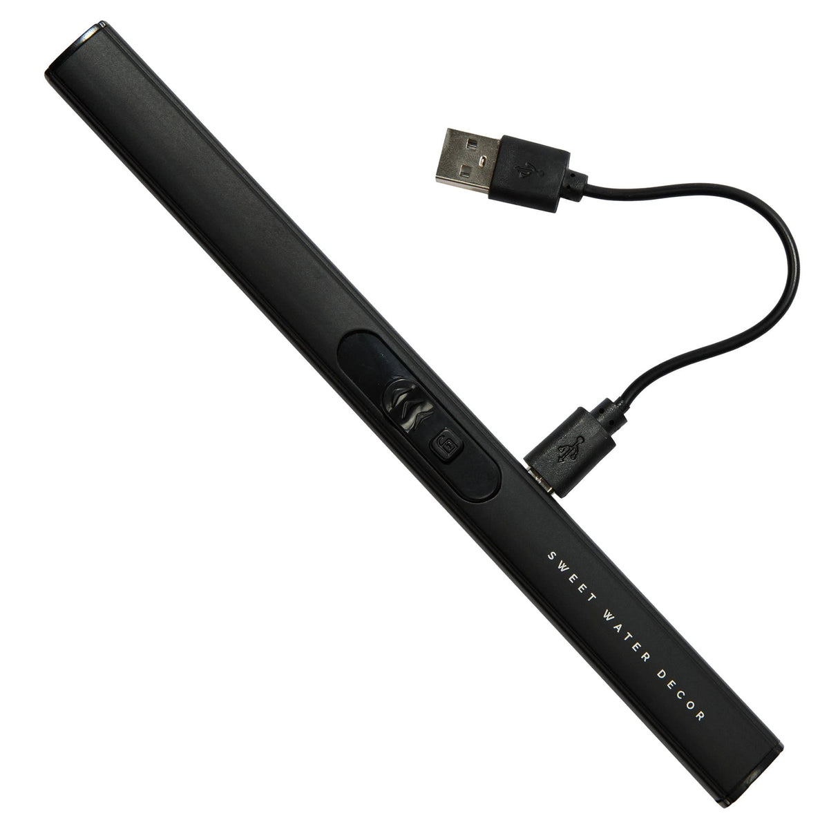 Sweet Water Decor - Black Rechargeable Electric Lighter - Home Decor & Gifts Sweet Water Decor