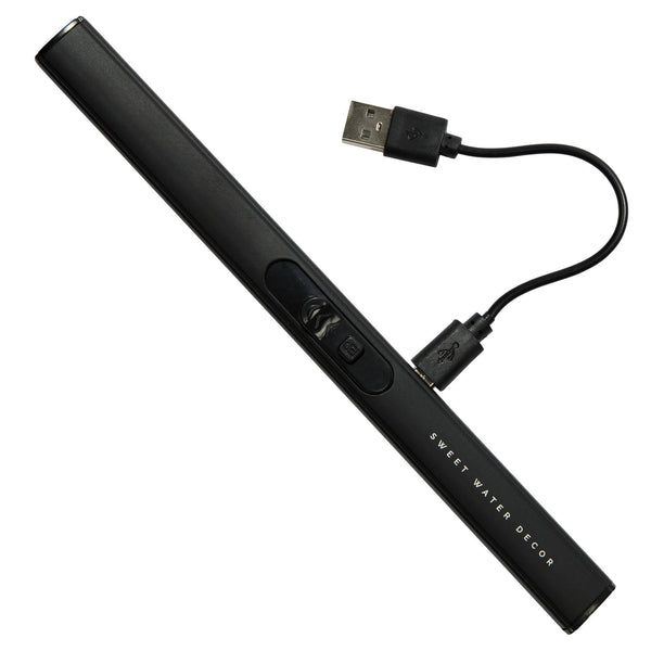 Sweet Water Decor - Black Rechargeable Electric Lighter - Home Decor & Gifts Sweet Water Decor