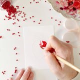Sweet treats valentines paintable watercolor notecard set