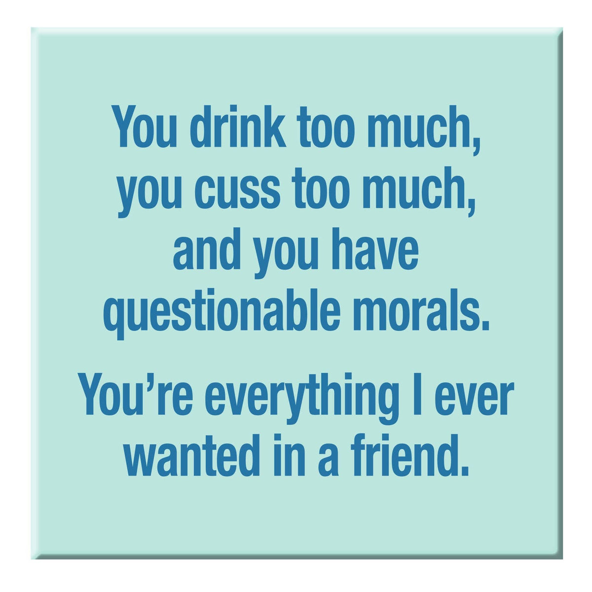 Chris’s Stuff Inc. - Funny Magnet - You drink too much