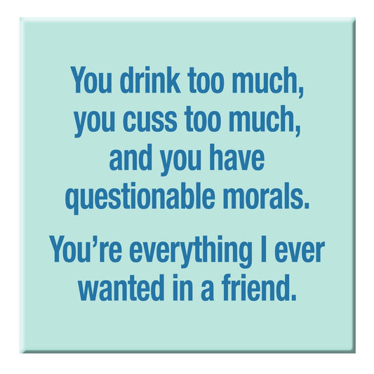 Chris’s Stuff Inc. - Funny Magnet - You drink too much
