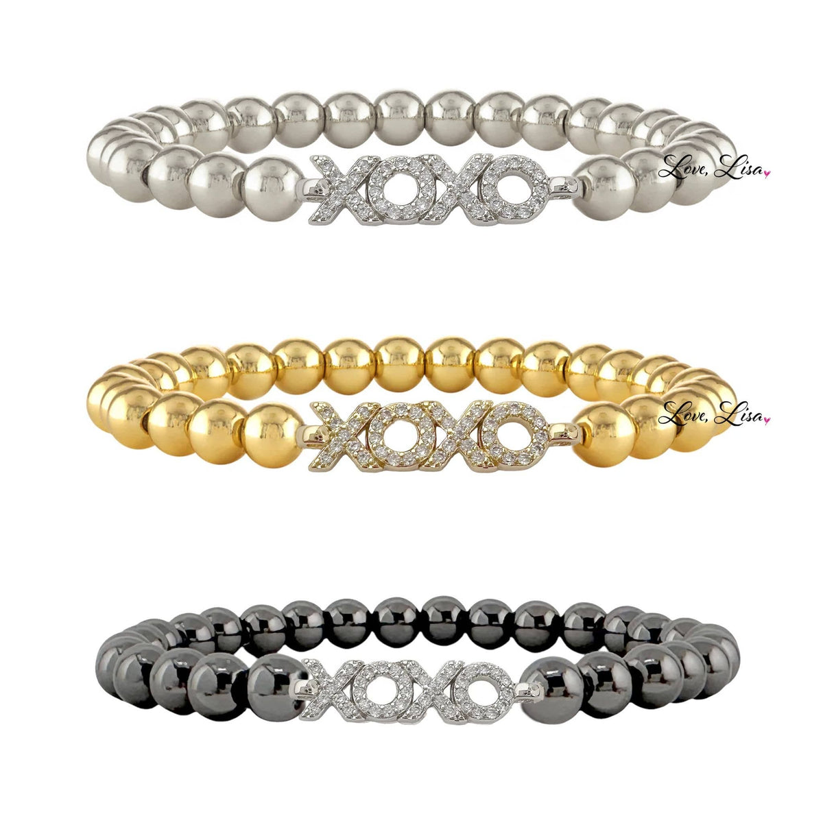 Love, Lisa - Penny Collection of Saying Bracelets Love, Lisa