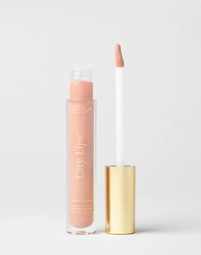 City Beauty - City Lips® - Plumping Lip Gloss -Tokyo Kiss -Sheer Cool Nude