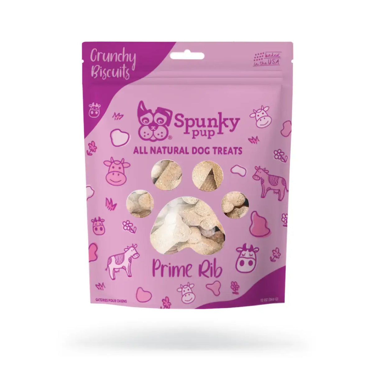 Spunky Pup - All Natural Crunchy Biscuits Treats Spunky Pup