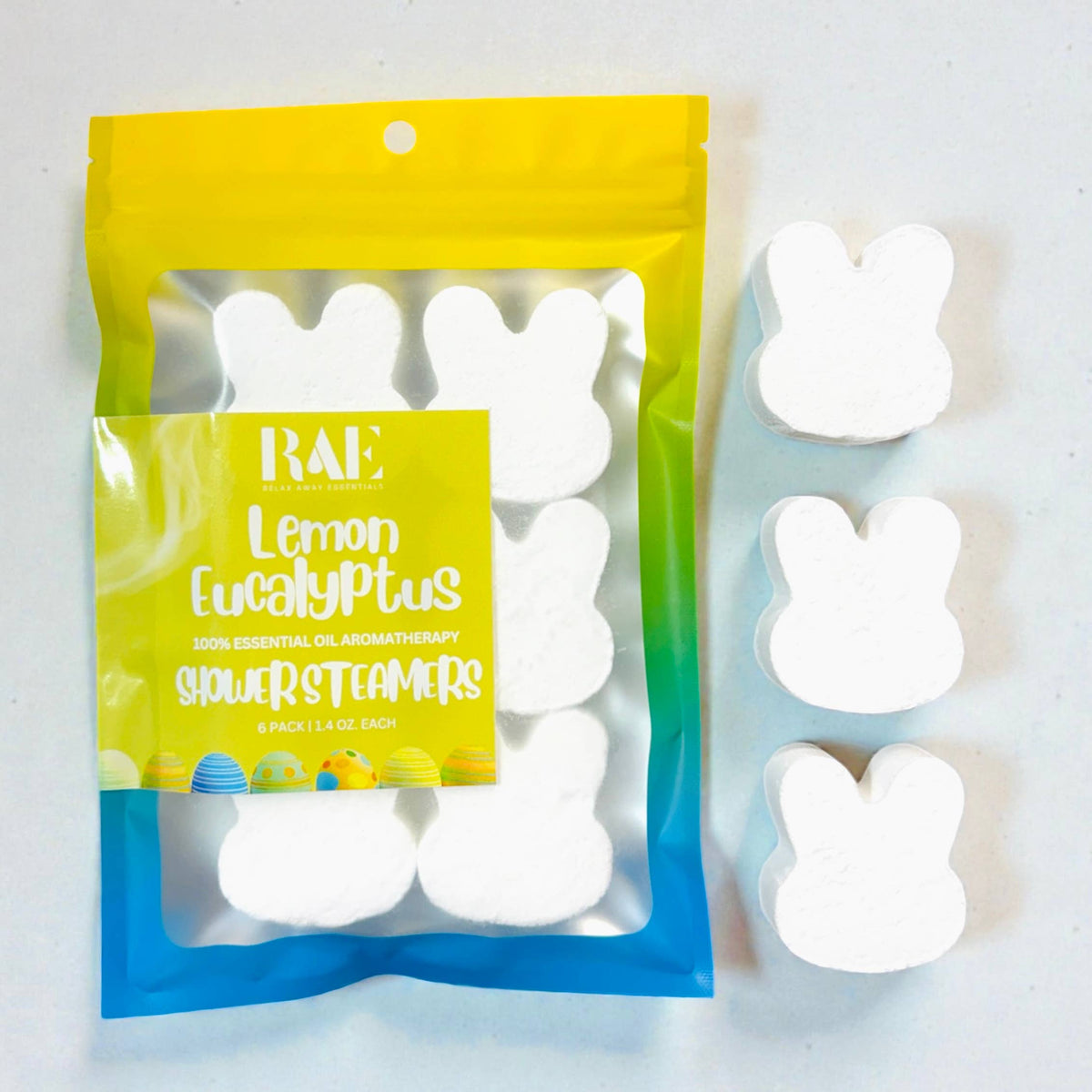 Easter Bunny Shower Steamers - 6 Pack - Aromatherapy