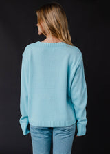 Panache Apparel Co. - Light Blue Apres Ski Sweater Panache Apparel Co.