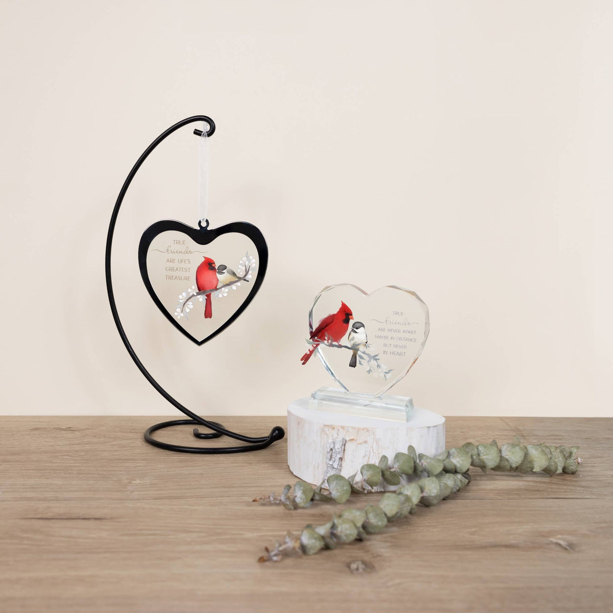 Greatest Treasure - 4.75" Mirrored Glass Ornament Pavilion