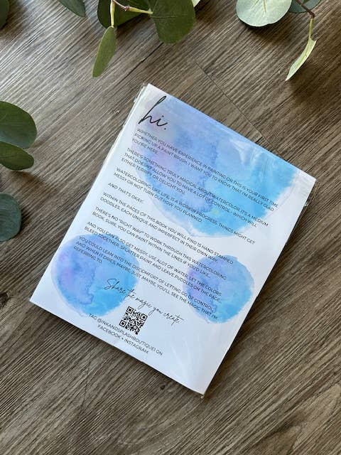 Ink + Splash - Water Coloring Book Ink + Splash