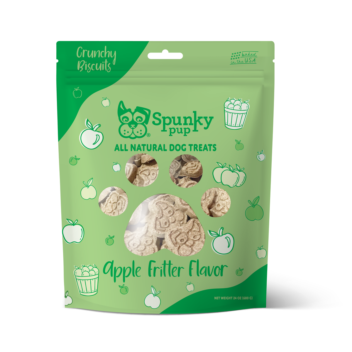 Spunky Pup - All Natural Crunchy Biscuits Treats Spunky Pup
