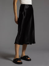 Weekend Los Angeles - Satin Midi Skirt - MIRADA SKIRT Weekend Los Angeles
