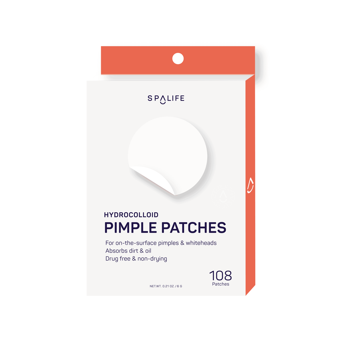 My Spa Life - Hydrocolloid  Pimple Patches Round & Clear - 108 Ct My Spa Life