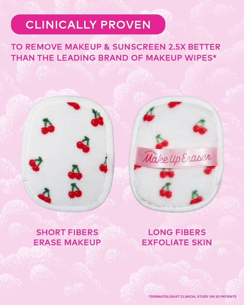 MakeUp Eraser - Cherry Crush 7-Day Set & Makeup Bag MakeUp Eraser