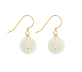 Aid Through Trade - The Bauble Earring- Cream