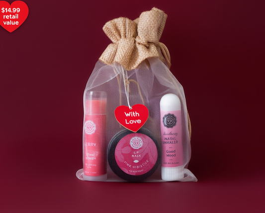 Beauty & Mini Canvas Bag gift set