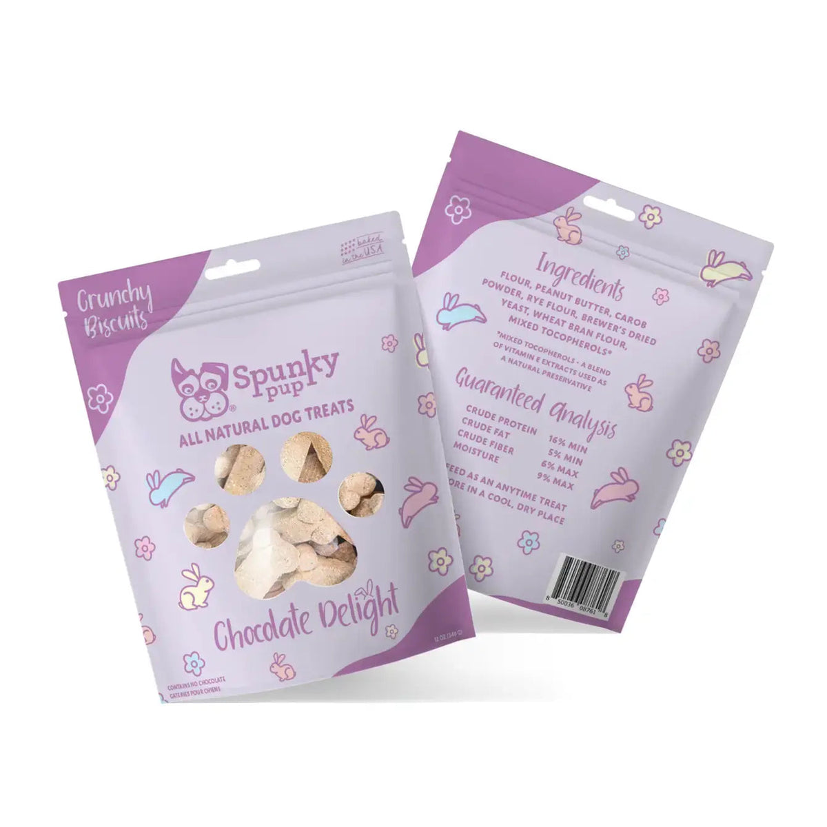 Spunky Pup - All Natural Crunchy Biscuits Treats Spunky Pup