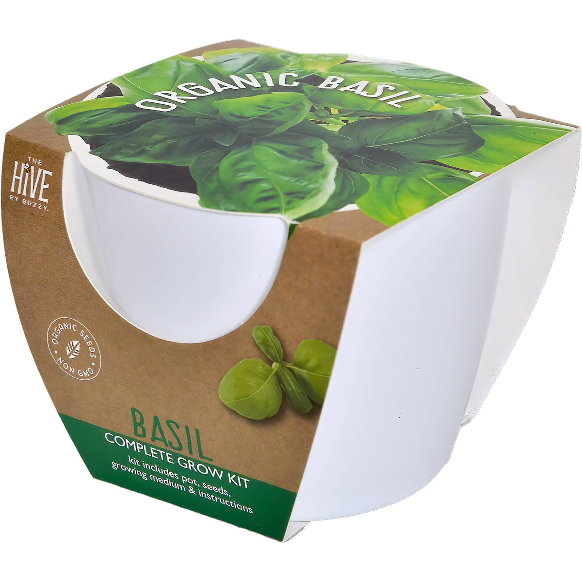 Classic Organic Basil Grow Kit