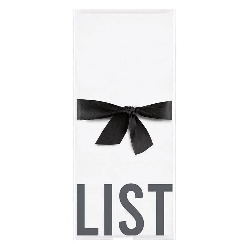 Santa Barbara Design Studio by Creative Brands - Acrylic Notepaper Tray - List Santa Barbara Design Studio by Creative Brands