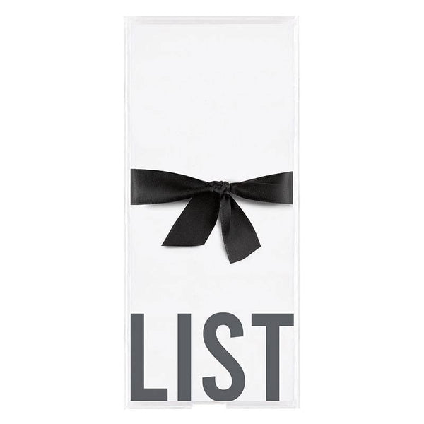 Santa Barbara Design Studio by Creative Brands - Acrylic Notepaper Tray - List Santa Barbara Design Studio by Creative Brands