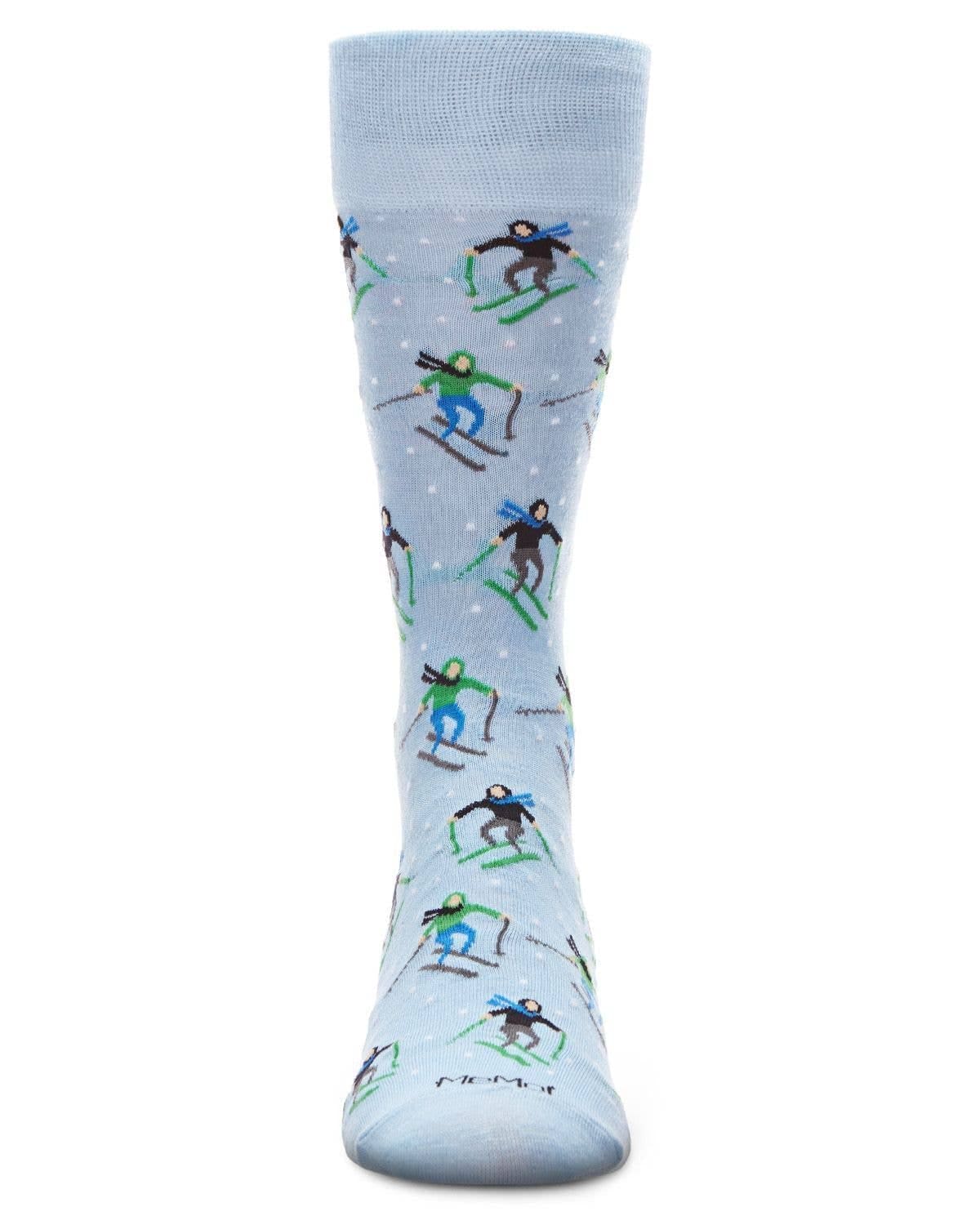 Classics International Inc. - Skiers Bamboo Blend Men's Crew Sock: 10 13 / Navy Blazer Infinity Classics International Inc.