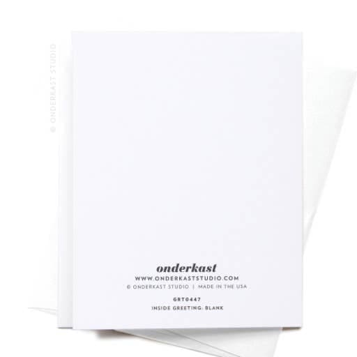 Onderkast Studio - Congrats on Your Beautiful New Home Keychain Greeting Card Onderkast Studio