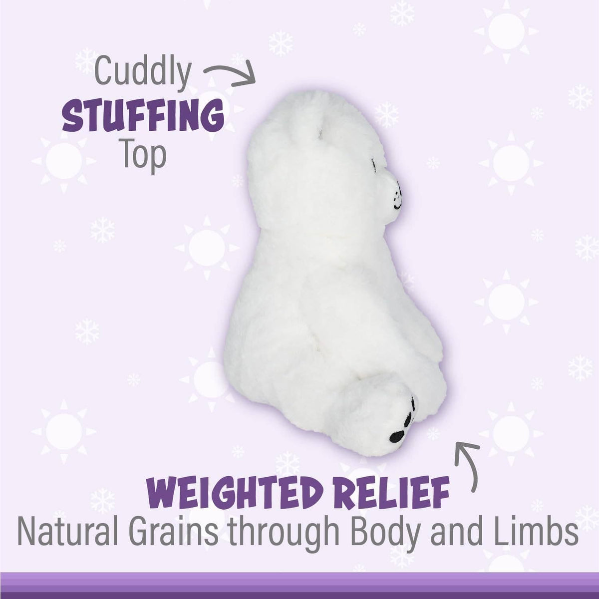 1i4 Group - Perry Polar Bear Warm Pal 1i4 Group