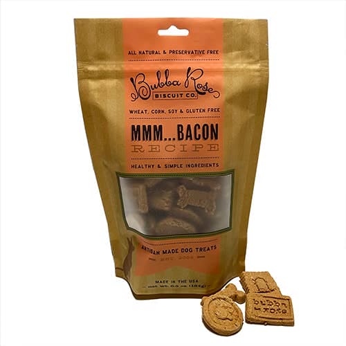 Dog Bacon Biscuit Bag Bubba Rose Biscuit Co.