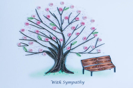 Sympathy Cherry Tree Bench