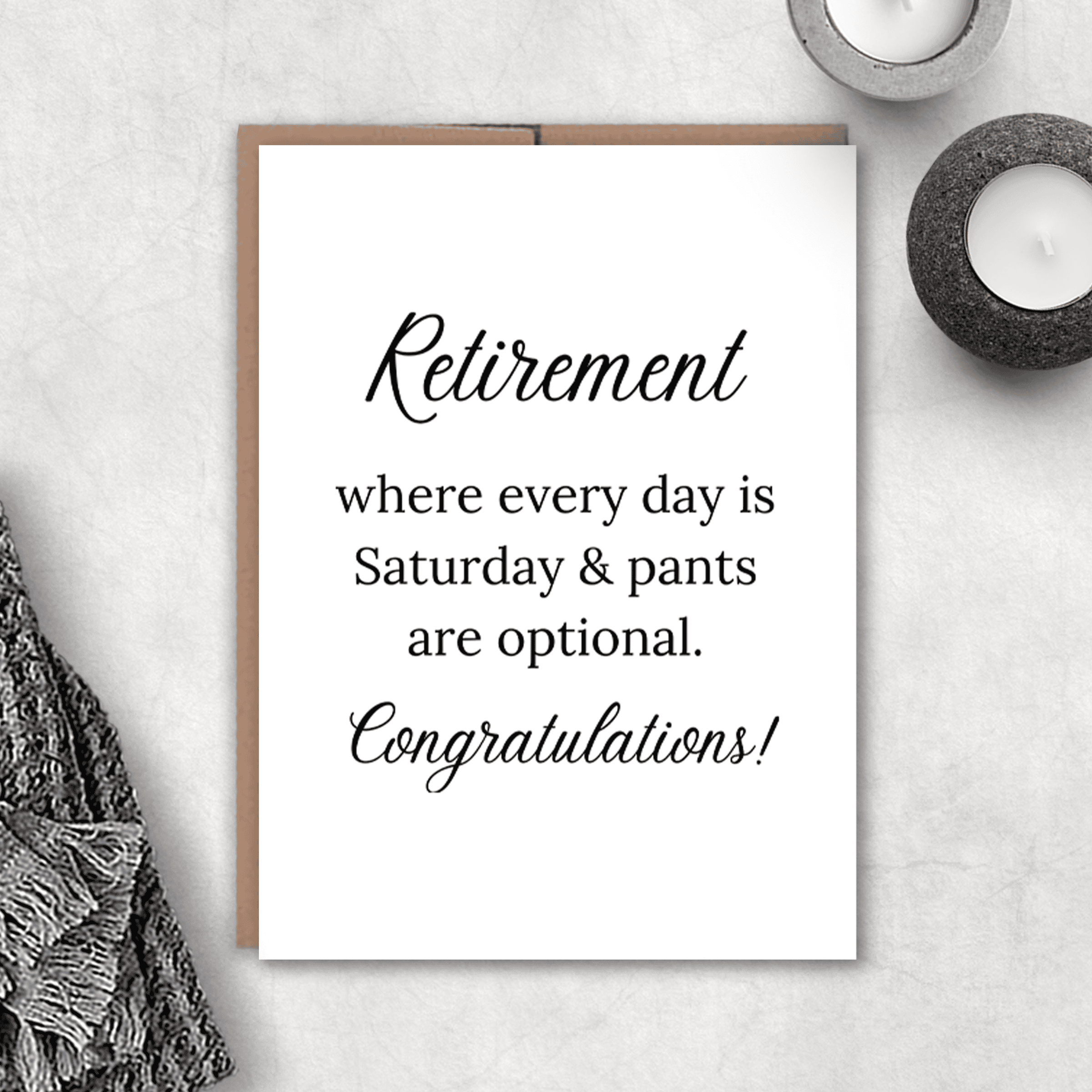 Retirement Card