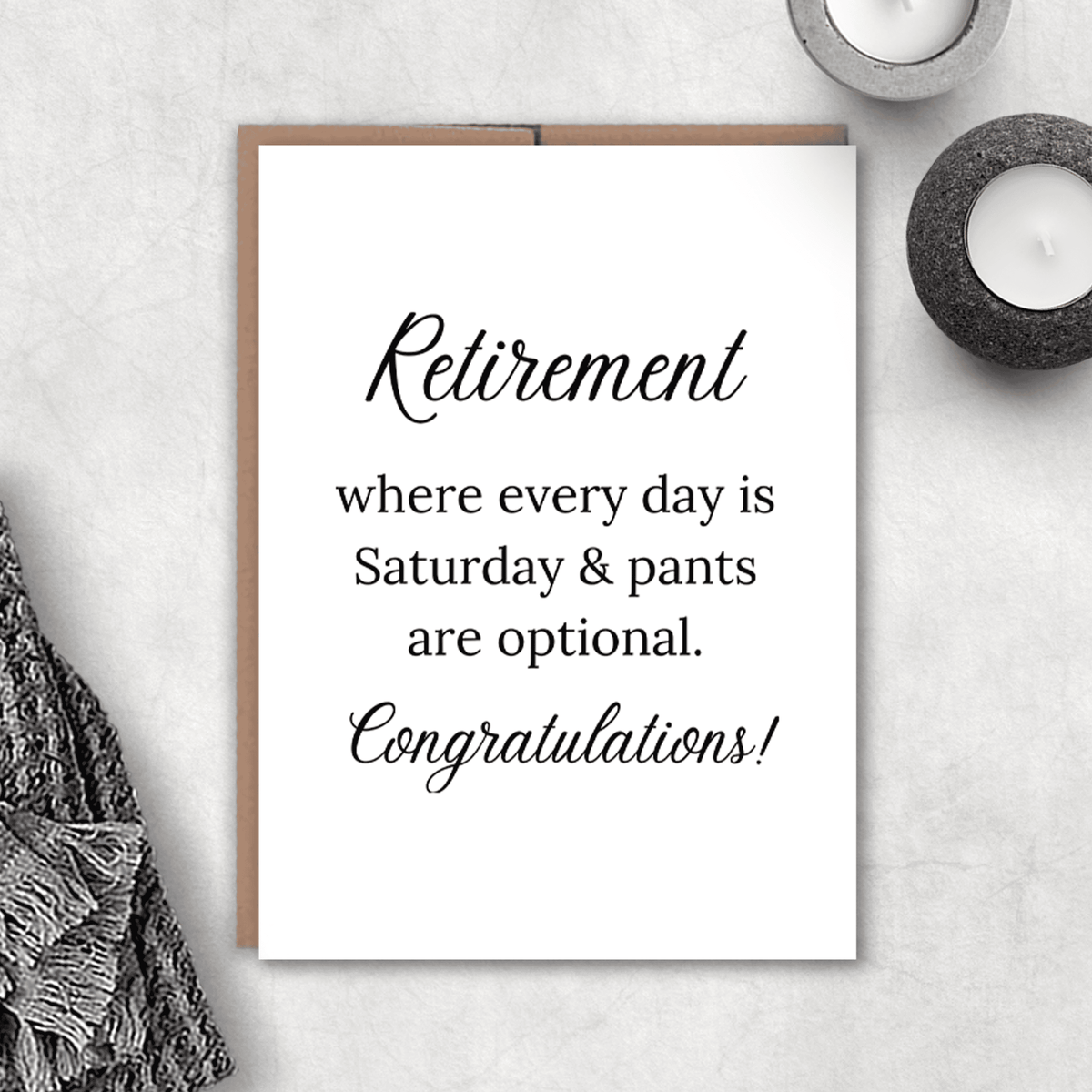 Expression Design Co - Retirement Card Expression Design Co