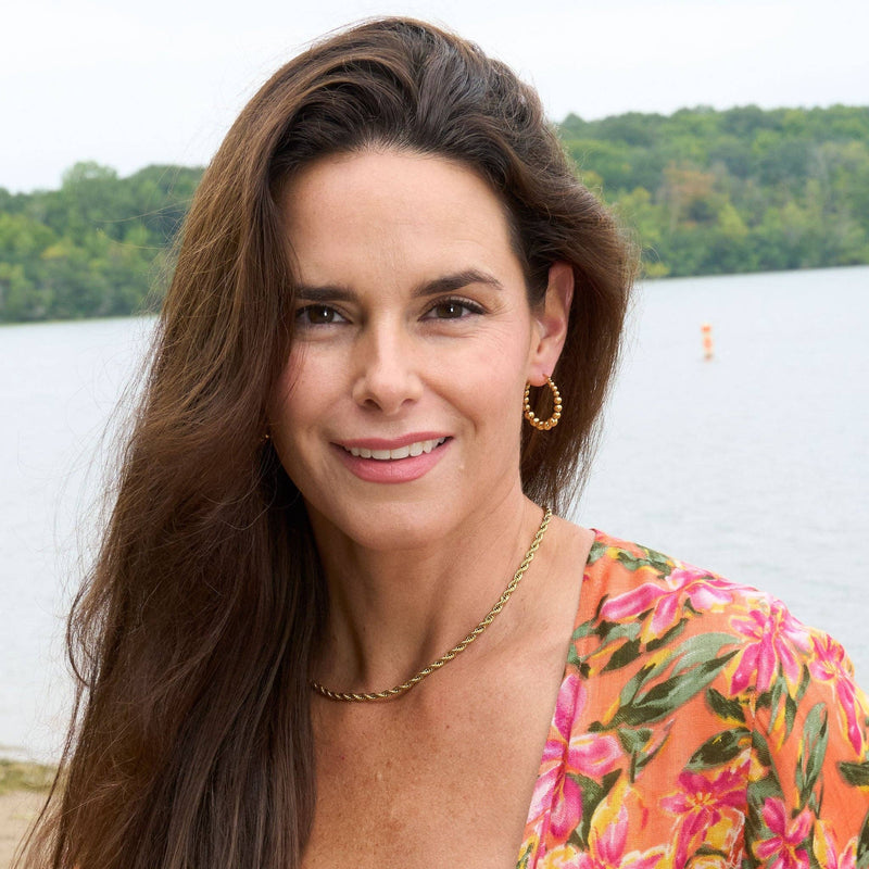 Elsie & Zoey - Narelle Waterproof Bubble Hoop Earrings Elsie & Zoey