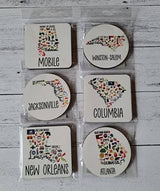 Connecticut Souvenir Gift Coaster Giftable Memories