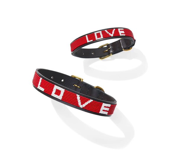 Love Is Project - LOVE Pet Collar - Red