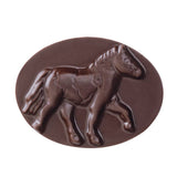 Harbor Sweets Chocolates - Dark Chocolate Peppermint Ponies 8 pc Gable Box