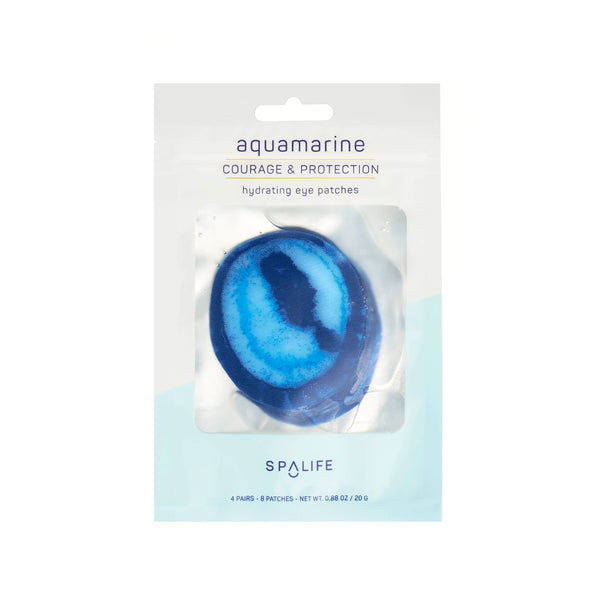 My Spa Life - Hydrating Eye Patches - 4 Pairs - Aquamarine Inspired My Spa Life