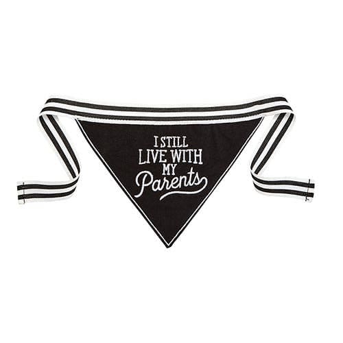 Dog Bandana I Still Live With My Parents Santa Barbara Design Studio by Creative Brands