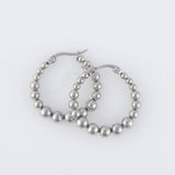 Elsie & Zoey - Narelle Waterproof Bubble Hoop Earrings Elsie & Zoey