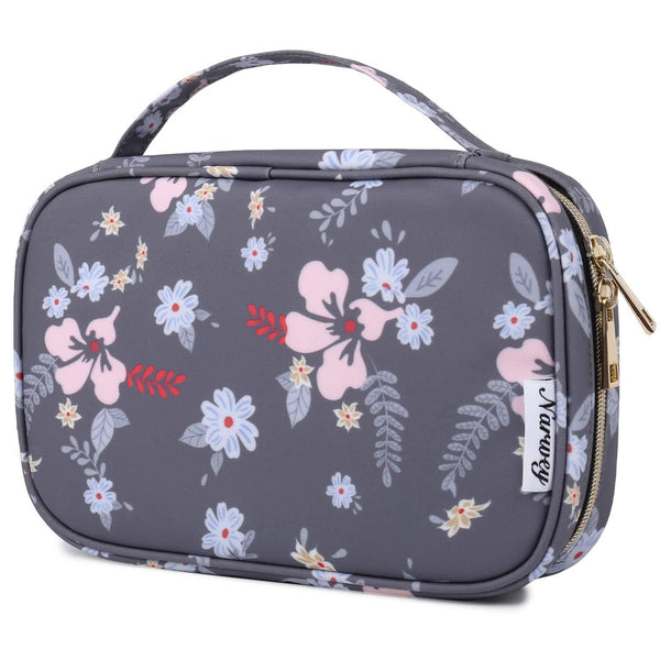 Jewelry Accesories Storage Organizer Case Bag Women: Dark Flower wandf