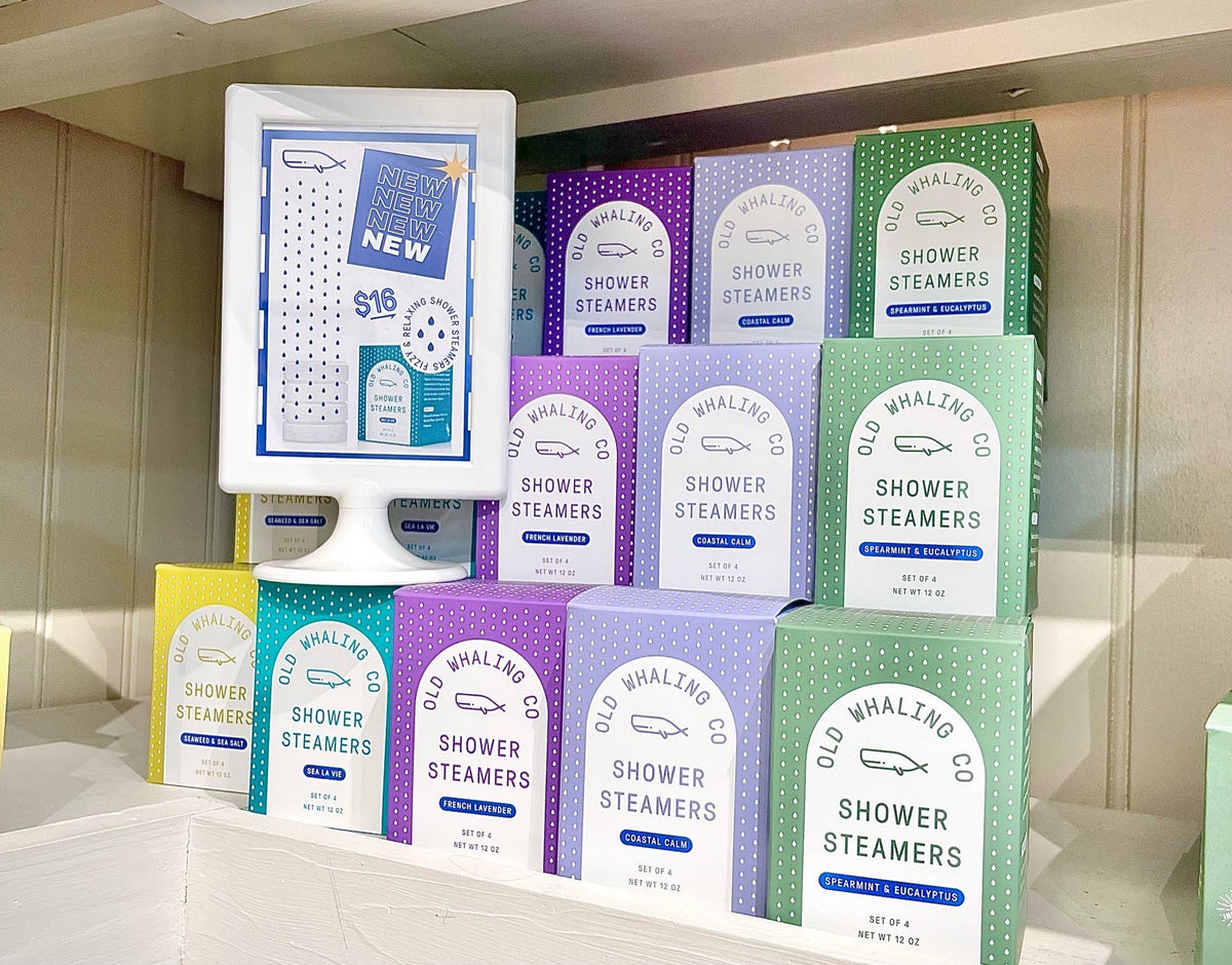 Old Whaling Company - Gift set Spearmint & Eucalyptus Shower Steamer