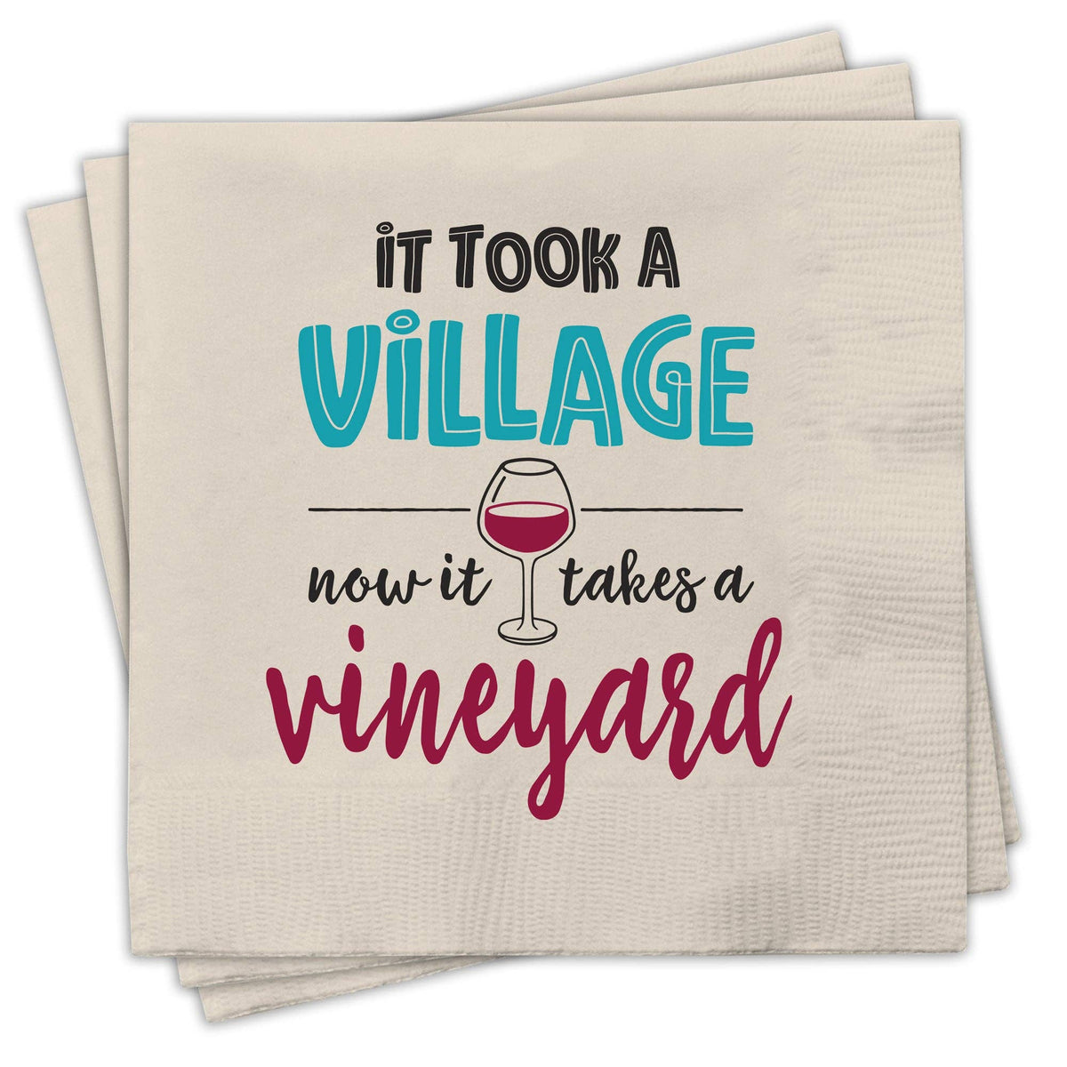 It Takes a Vineyard Napkins Chris’s Stuff Inc.