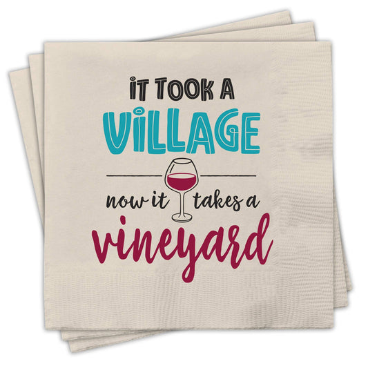 It Takes a Vineyard Napkins Chris’s Stuff Inc.