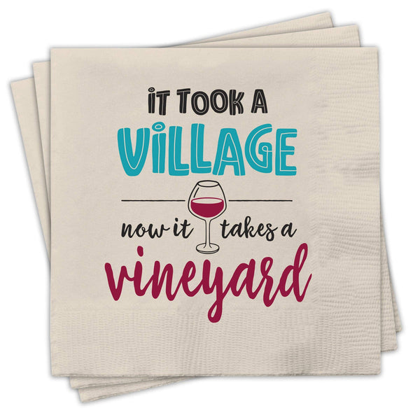 It Takes a Vineyard Napkins Chris’s Stuff Inc.