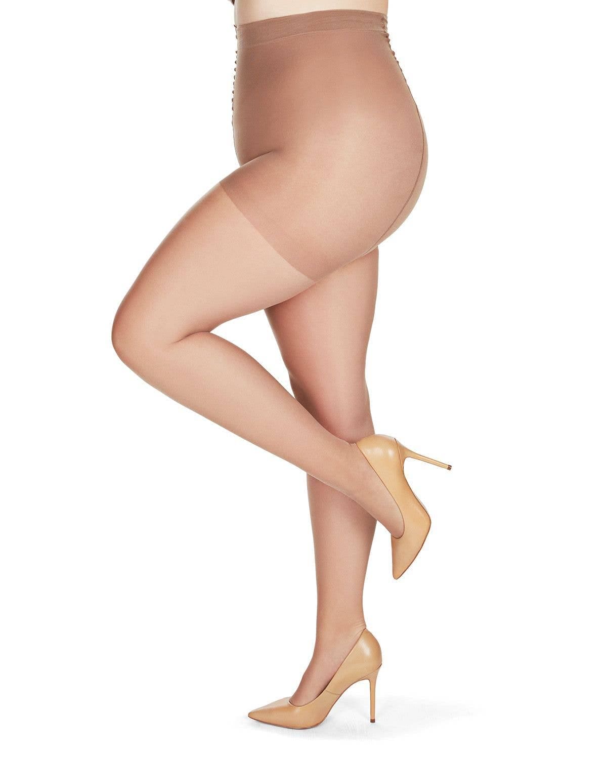 Womens Crystal Sheer Control Top Pantyhose: Infinity Classics International Inc.