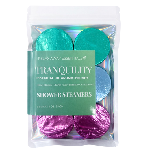 Tranquility Shower Steamers 6 Pack - Made in USA