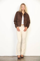 Women's Faux Suede Jacket